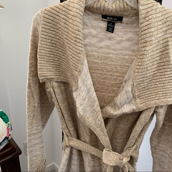 Style & Co. Ladies Cream Colored Sweater M - Picture 4 of 4